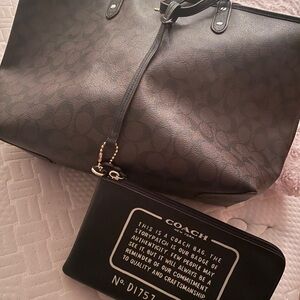 Coach Brown Tote Bag